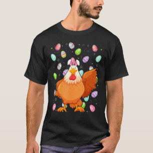 Hühner Vogel Ostern Ei Lustiges Huhn Ostersonntag T-Shirt