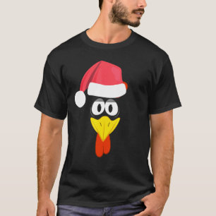 Hühner-Weihnachtskostüm Fauler Hut Kostüm T-Shirt