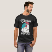 Hühner Whisperer Spaß Geflügel Bauer T-Shirt (Vorne ganz)
