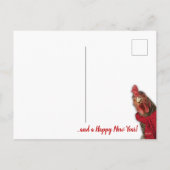 Hühner wünschen dir frohe Weihnachten (Rückseite)