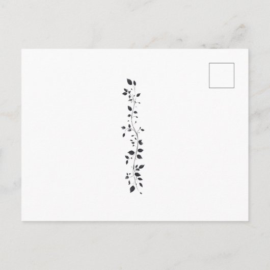 Hühner Zinn Eimer Hühnchen Coop Gelbe Blüten Postkarte (Rückseite)