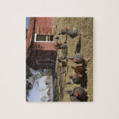 Hühnerarbeitsplätze in der Nähe von Hühnerstall Cl Puzzle (Vertikal)