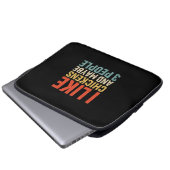 Hühnerart I mag Hühner Laptopschutzhülle (Vorne Knopf)