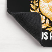 Hühneraufzucht Jesus preisender Hahn Christlich F Mousepad (Ecke)