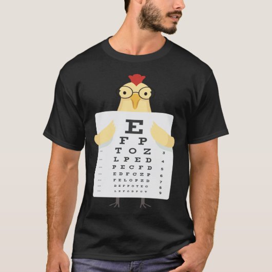 Hühneraugentafel T-Shirt (Vorderseite)