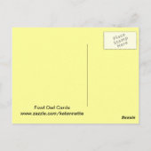 Hühnerauulkarren Postkarte (Rückseite)