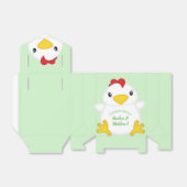 HühnerBaby-Duschfarm Geschenkschachtel (Ungefaltet)