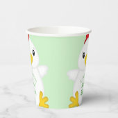 HühnerBaby-Duschfarm Pappbecher (Links)