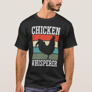 Hühnerbauer Hühner Flüster Farm Tier Geflügel T-Shirt