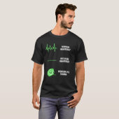 Hühnerbauer Landwirtschaft T-Shirt (Vorne ganz)