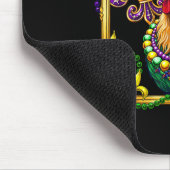 Hühnerbeeren Mardi Gras Karneval Bauer A Mousepad (Ecke)