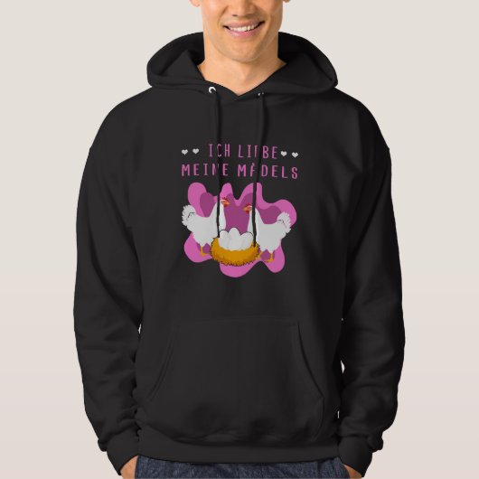 Hühnerbesitzer Hoodie (Vorderseite)