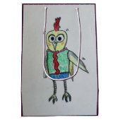 Hühnerbeutel Mittlere Geschenktüte (Rückseite)