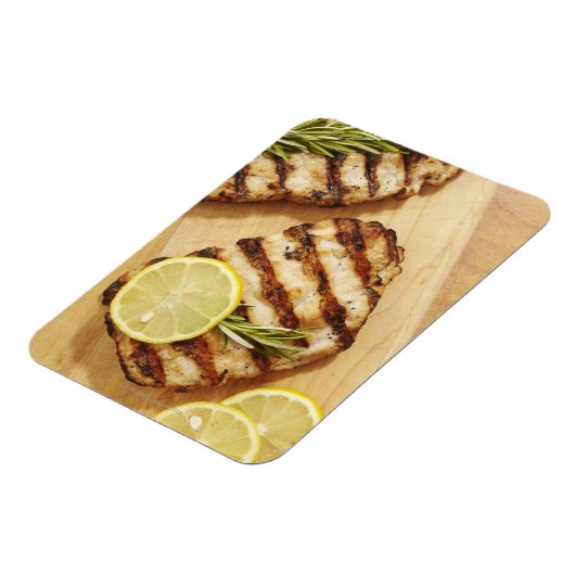 Hühnerbrüste, gegrillt magnet (Linke Seite)