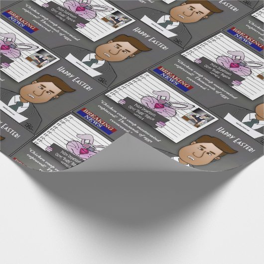 Hühnercoop-Coup Geschenkpapier (Ecke)