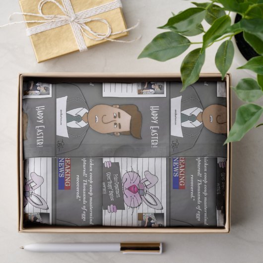 Hühnercoop-Coup Seidenpapier (Geschenk)