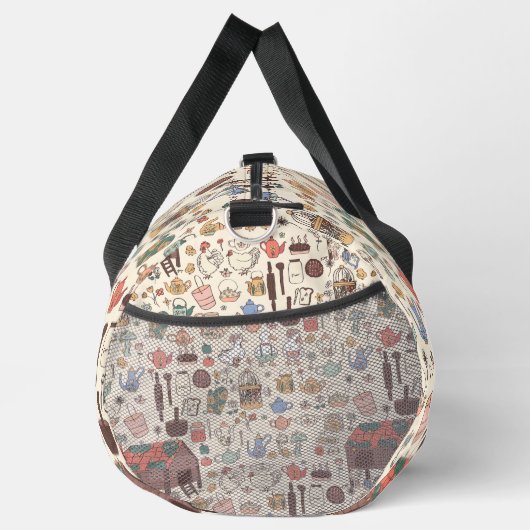 Hühnercoop-Enten-Hühnercoop Duffle Bag (Rechts)