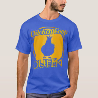 Hühnercoop Queen Farms Themed Animal T-Shirt