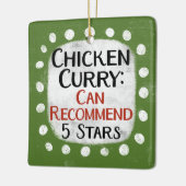 HühnerCurry Review 5 Sterne Ornament (Links)