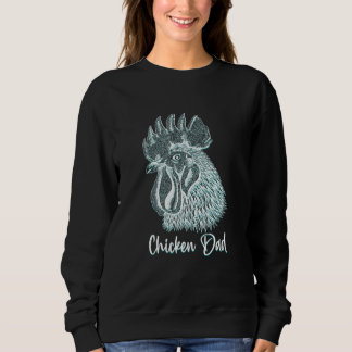 HühnerDaddy für Geflügel Retro The Chicken Whisky Sweatshirt