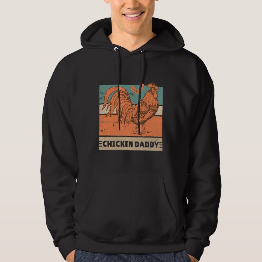 HühnerDaddy Hühnchenliebhaber Hoodie (Vorderseite)