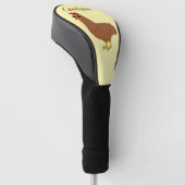 Hühnerdesign Golf Headcover (angewinkelt)