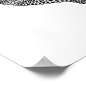 Hühnerdoodle Poster (Ecke)