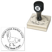 Hühnereier Einfache Hand gezogen Gummistempel (Stempel)