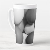 Hühnereier in Schwarz und Weiß Milchtasse (Linke Ecke)