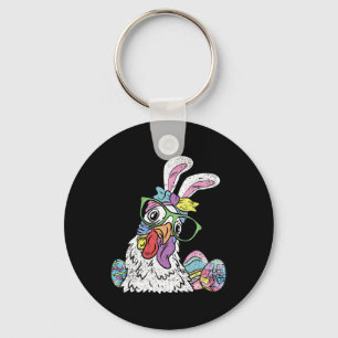 Hühnereier Jagen Osterfest Anzucht Schlüsselanhänger