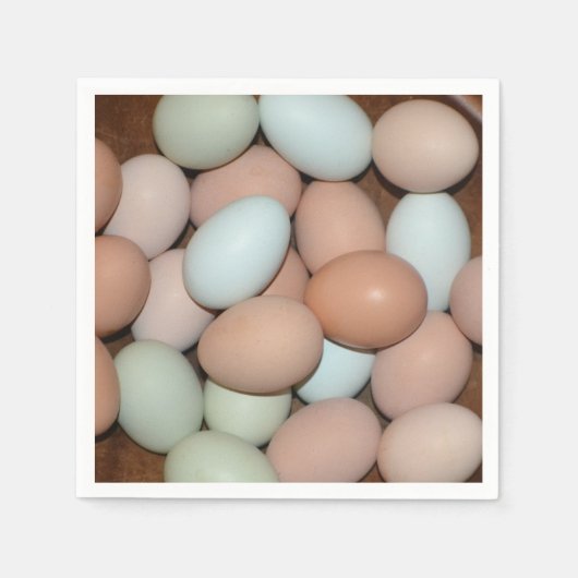 Hühnereier Papier Napkin Serviette (Vorderseite)