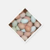 Hühnereier Papier Napkin Serviette (Ecke)