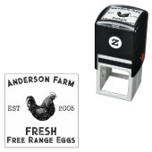 Hühnereier Permastempel (Beispiel)