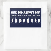 Hühnereier Rechteckiger Aufkleber (Tasche)