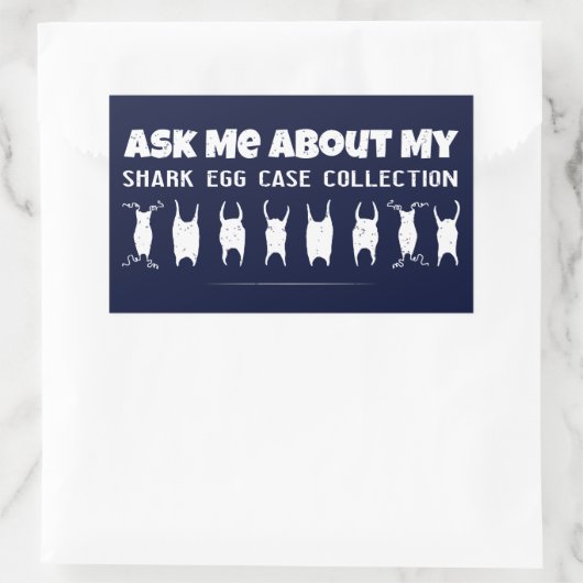 Hühnereier Rechteckiger Aufkleber (Tasche)