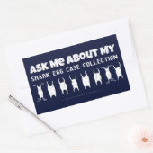 Hühnereier Rechteckiger Aufkleber (Umschlag)