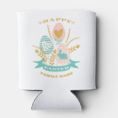 Hühnereier und Blume Frohen Ostern Dosenkühler (Rückseite)