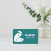 Hühnereier Visitenkarte (Stehend Vorderseite)