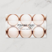Hühnereier Visitenkarte (Vorderseite)