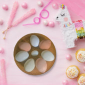 Hühnereiteigenpapierplatte Pappteller (Party)