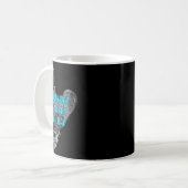 Hühnerente Frau Ding Büsche der Liebe Sorgen Sie A Kaffeetasse (Vorderseite Links)