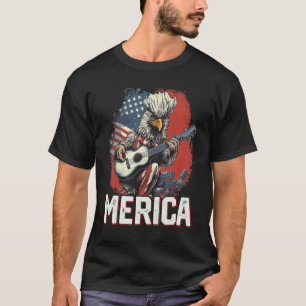 Hühnerfarm 4. Juli Amerikanische Flagge Rock und & T-Shirt