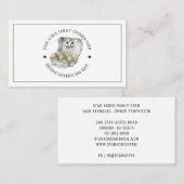 Hühnerfarm Frische Bio Eier Visitenkarte (Vorne/Hinten)