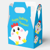 Hühnerfarm Geburtstagsparty Kinder Geschenkschachtel (Geöffnet)