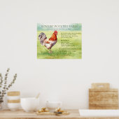 Hühnerfarm  poster (Küche)