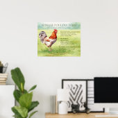 Hühnerfarm  poster (Heimbüro)