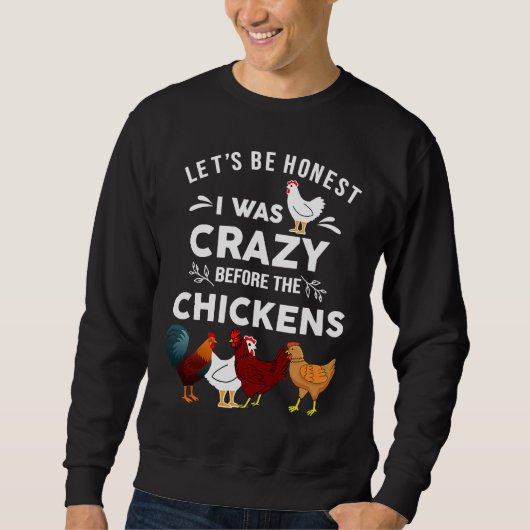 Hühnerfarm Sweatshirt (Vorderseite)
