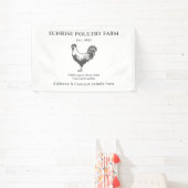 Hühnerfarmhaus Banner (InSitu)