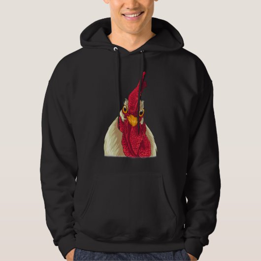 Hühnerfass D Hoodie (Vorderseite)