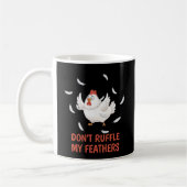 Hühnerfedern Kaffeetasse (Links)